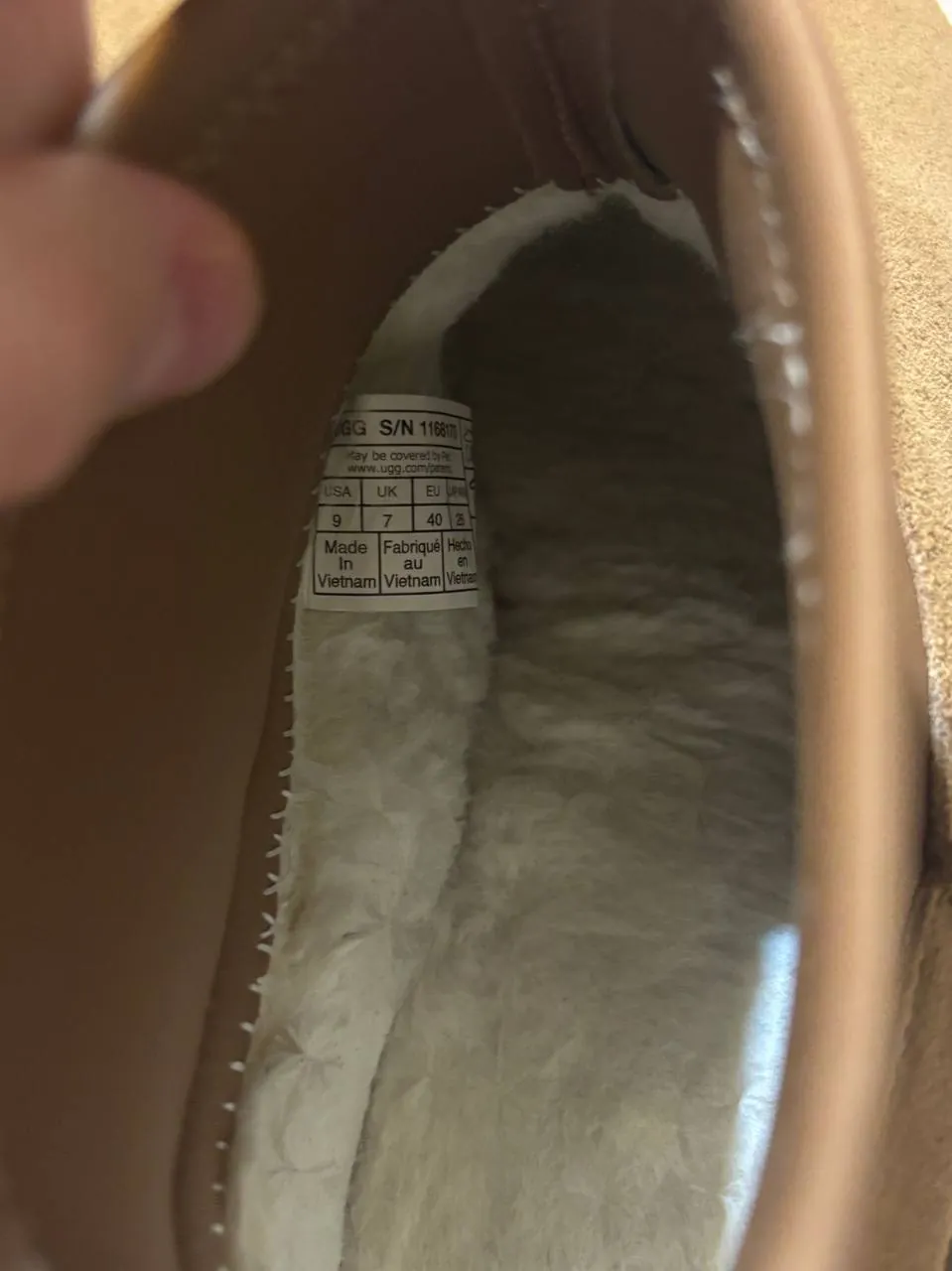 Угги UGG оригинал размер EU 40 3