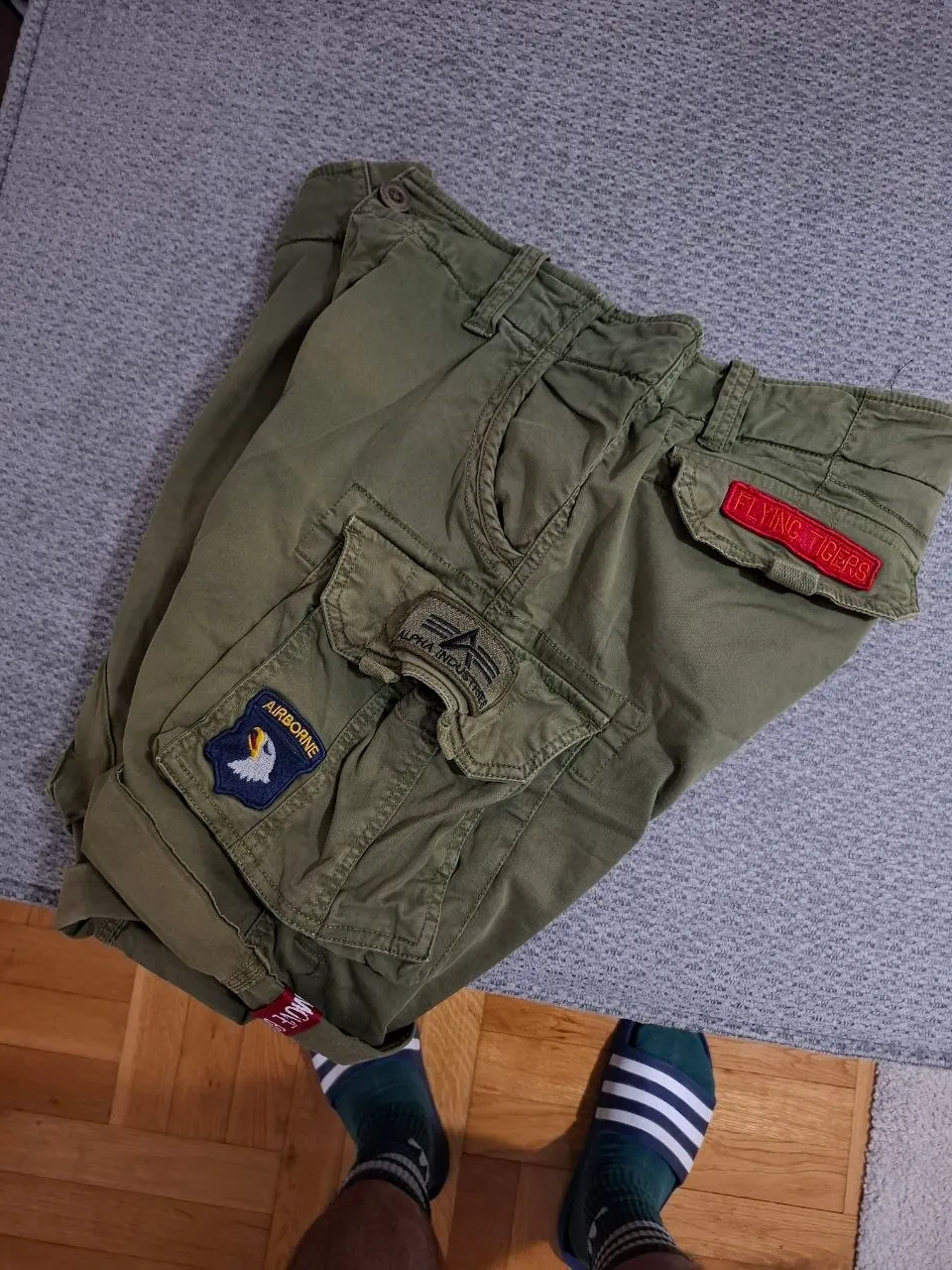 Шорты Alpha Industries Crew размер 32 3