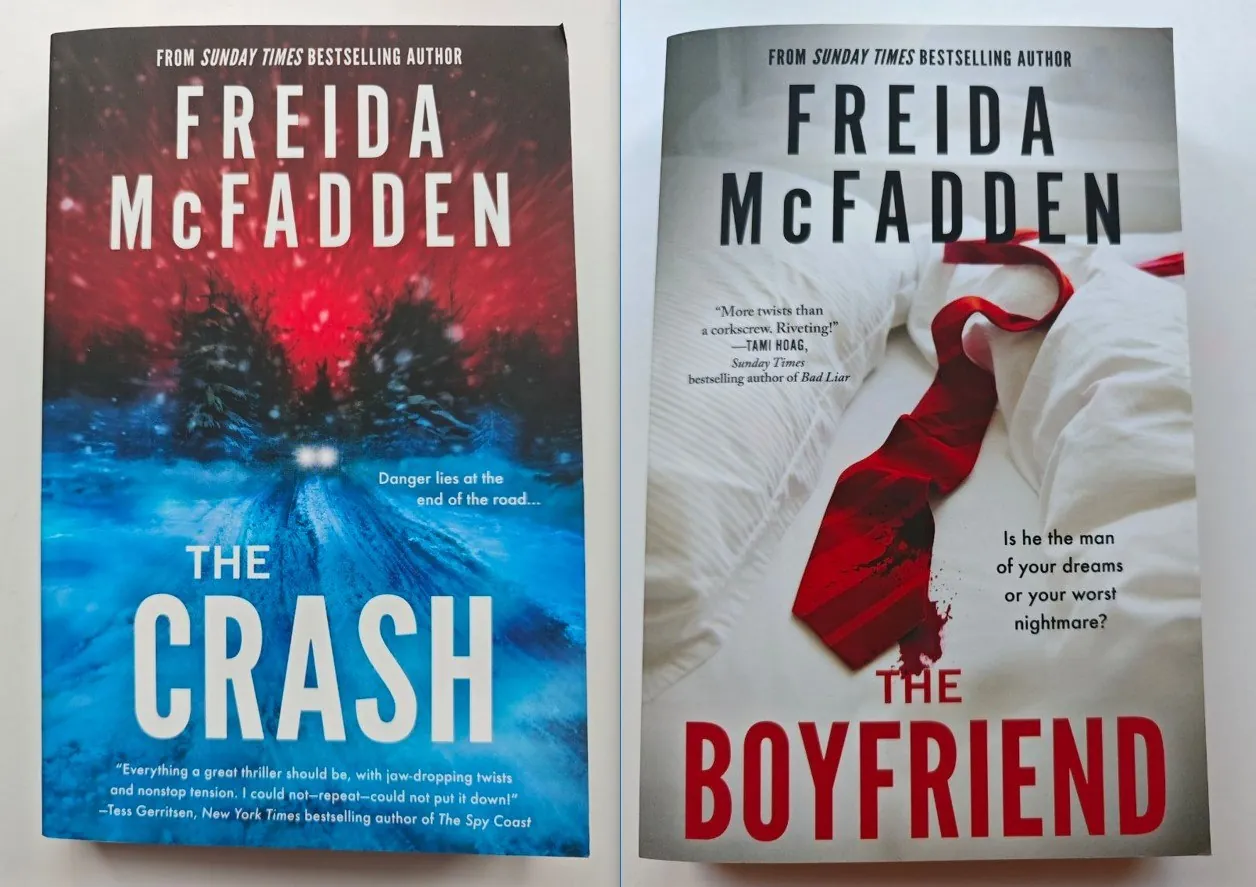 Книги-триллеры McFadden и другие на английском и сербском 2
