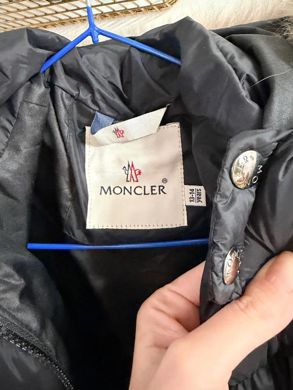 Пуховик Moncler для девочки 12–13 лет 2