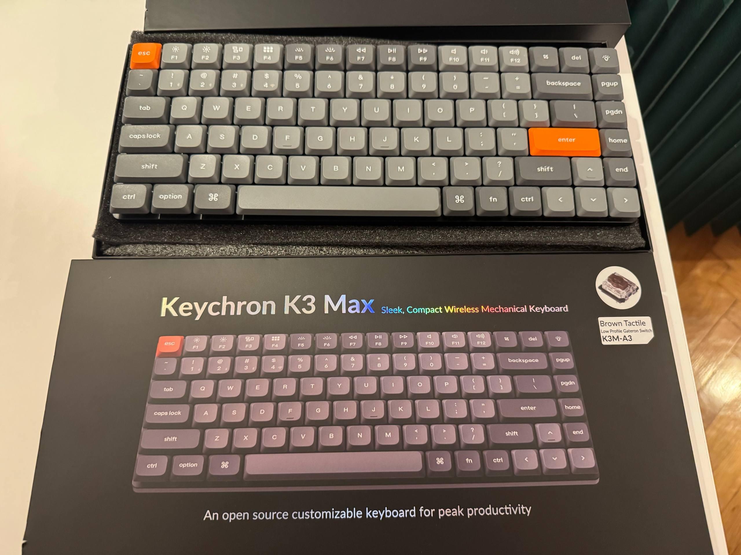 Механическая клавиатура Keychron K3 MAX 1