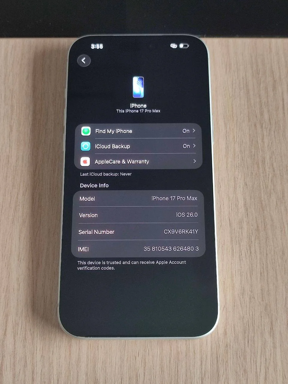 iPhone 17 Pro Max 256GB Silver 7