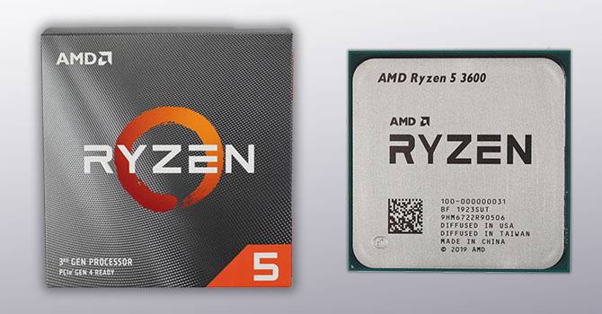 Процессор AMD Ryzen 5 3600 1