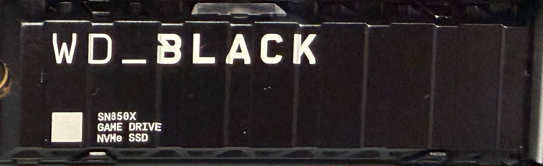 SSD WD BLACK SN850X 2TB 1