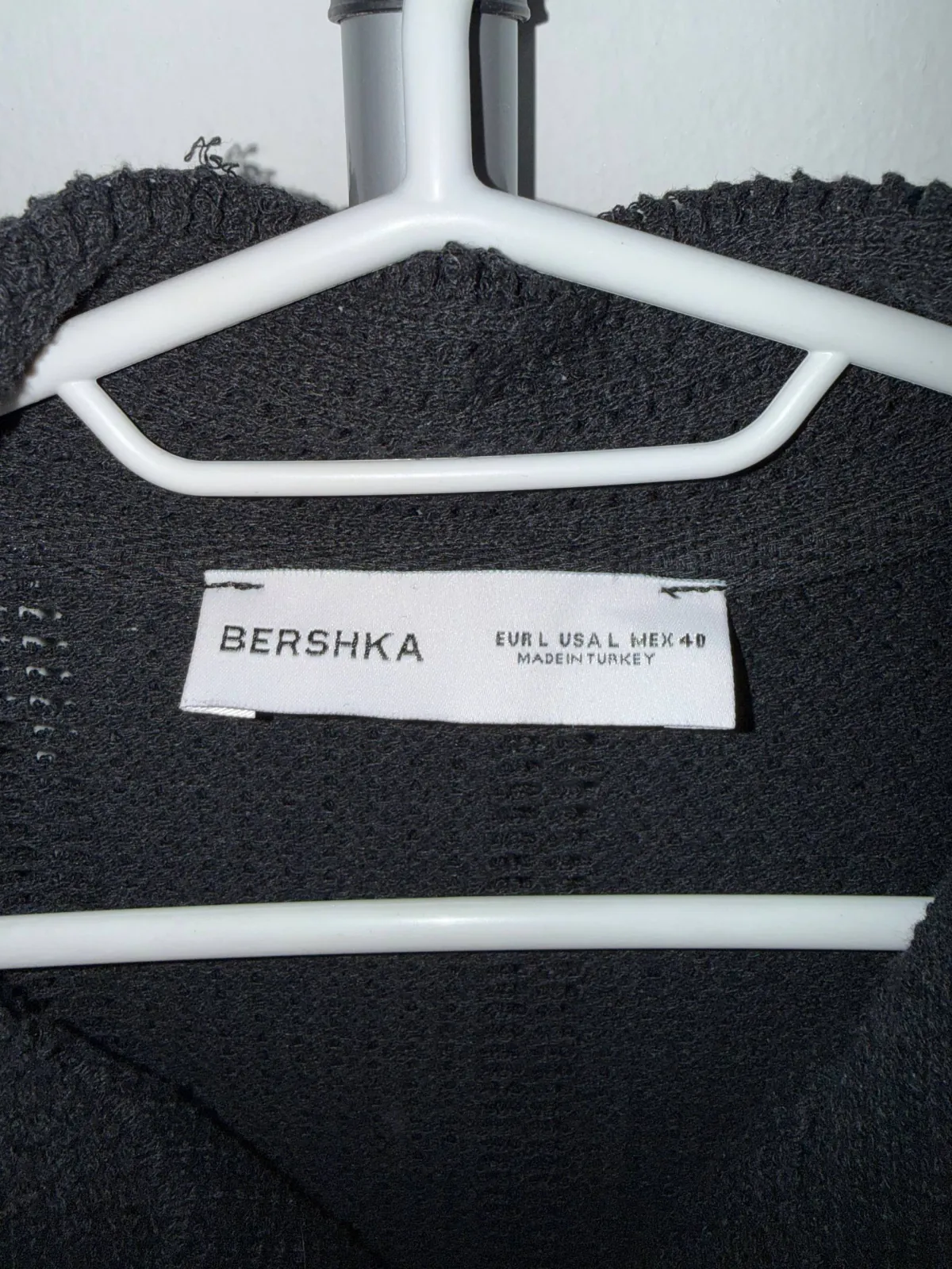 Вязаная рубашка Bershka L 3
