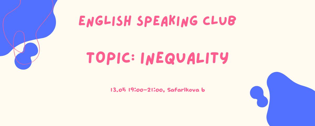 English Speaking Club встреча 1