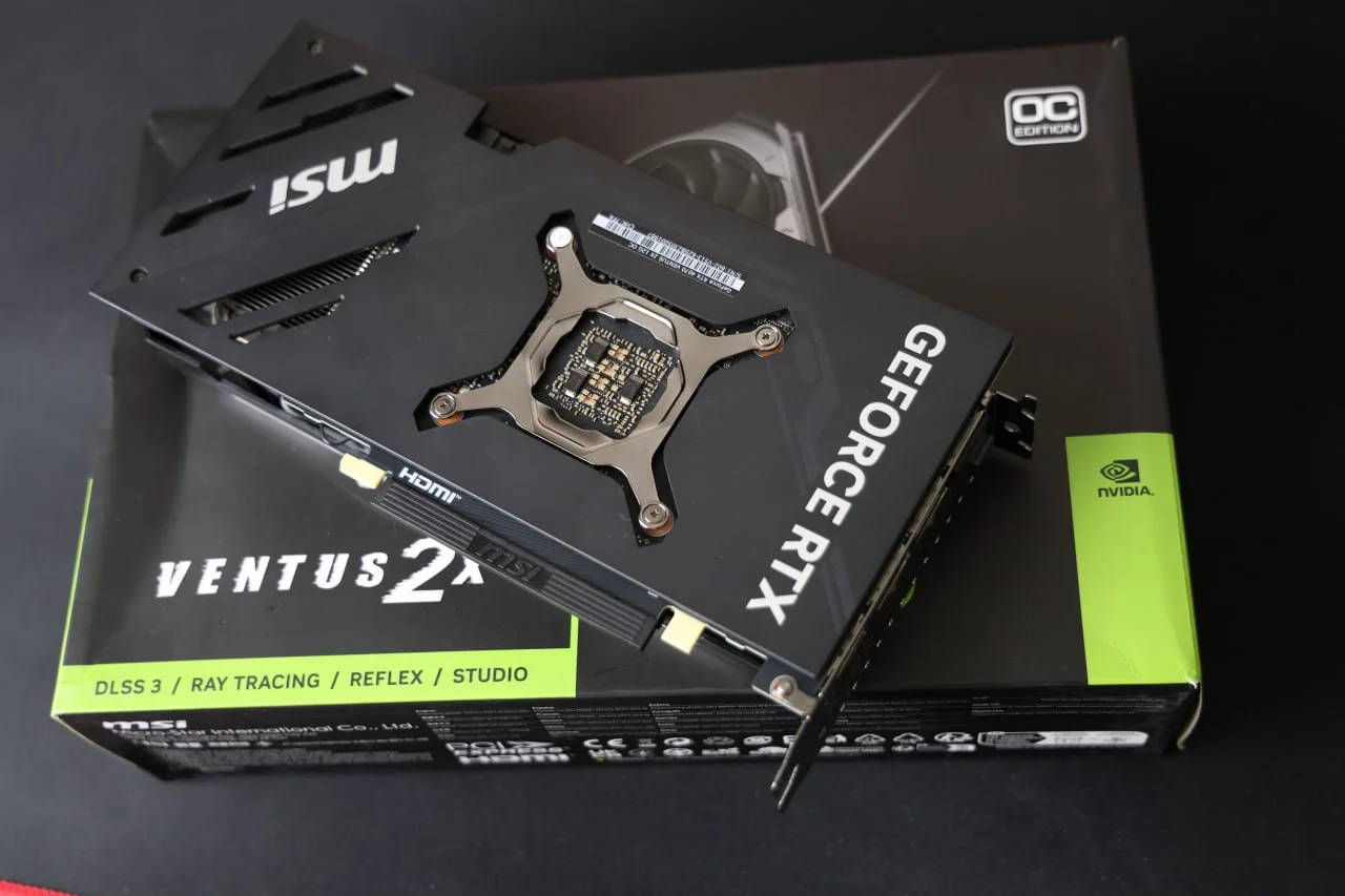 Видеокарта MSI RTX 4070 VENTUS 2X 2