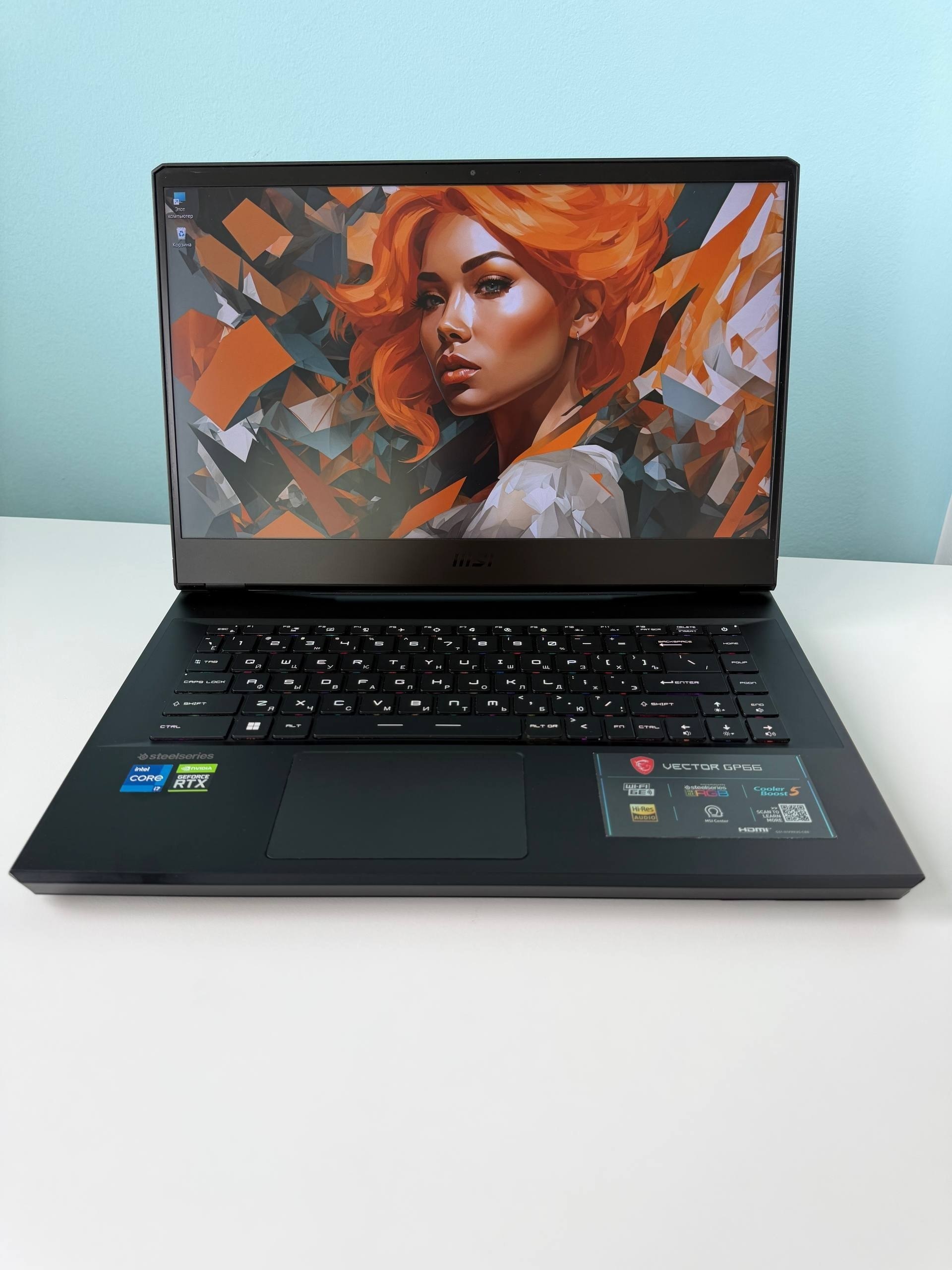 Ноутбук MSI Vector GP66 12UGSO 1