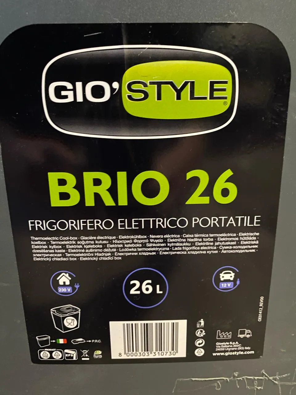 Автохолодильник GIOSTYLE Brio 26 литров 5