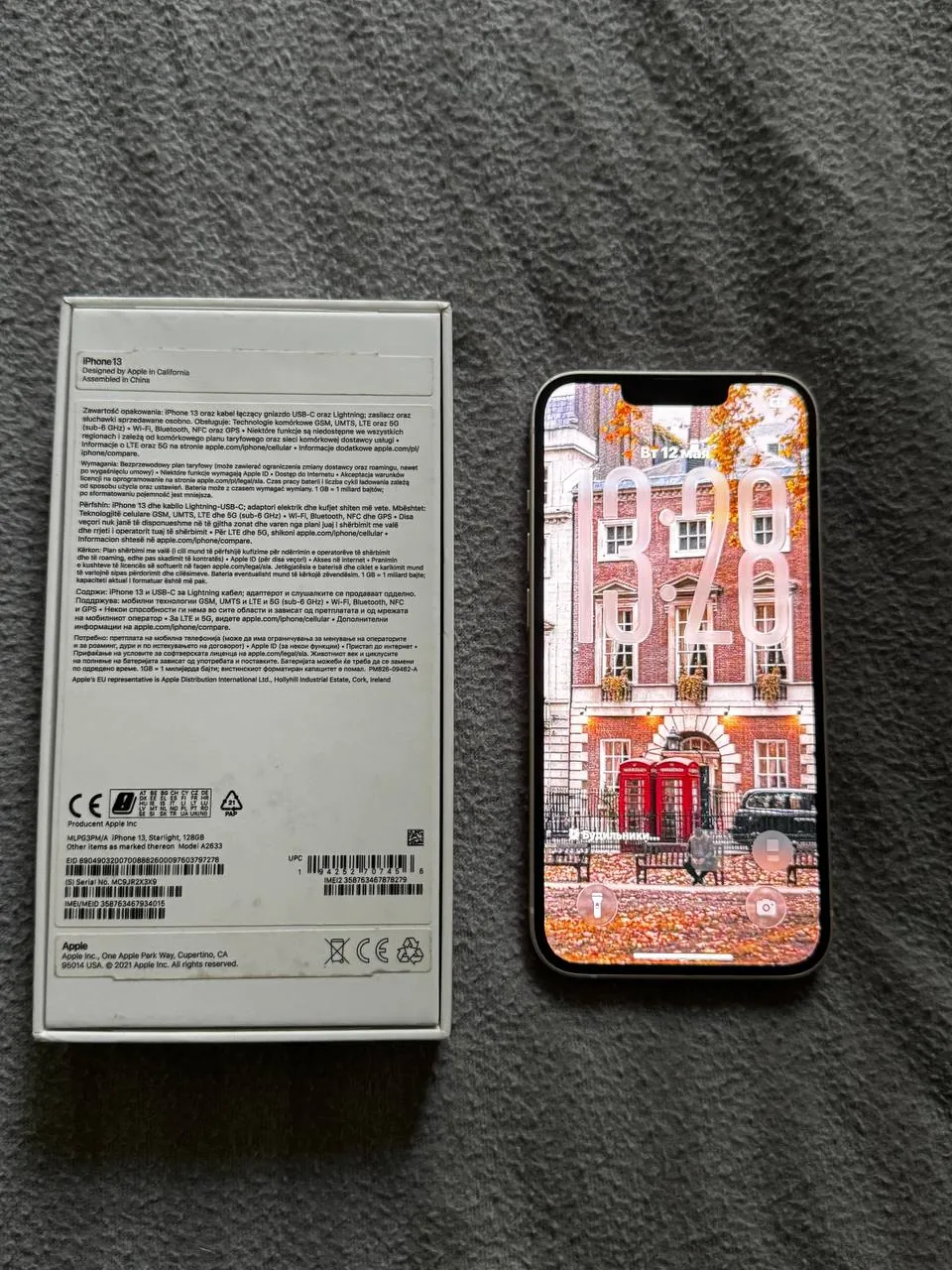 iPhone 13 128GB батарея 77% 4