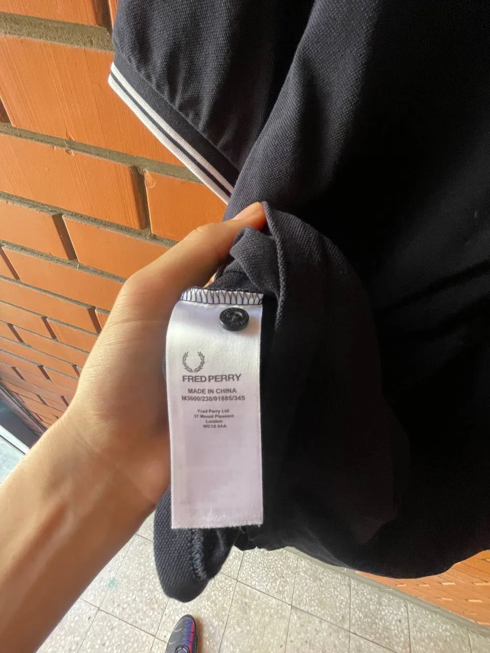 Поло Fred Perry мужское S 2