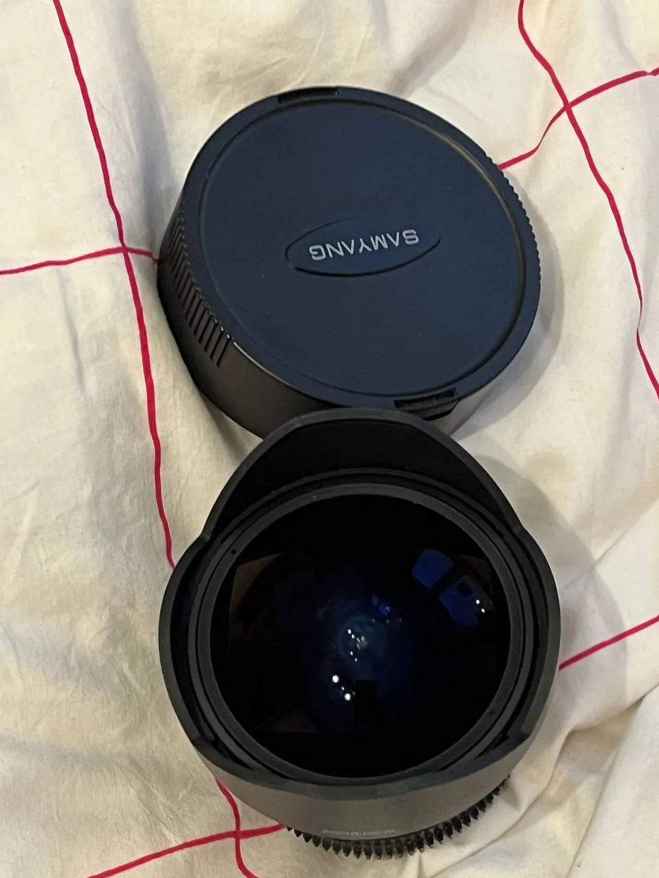 Объектив Samyang 8mm T3.8 Fish-eye Nikon 2