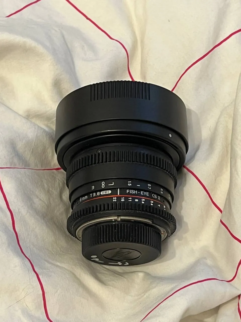 Объектив Samyang 8mm T3.8 Fish-eye Nikon 3