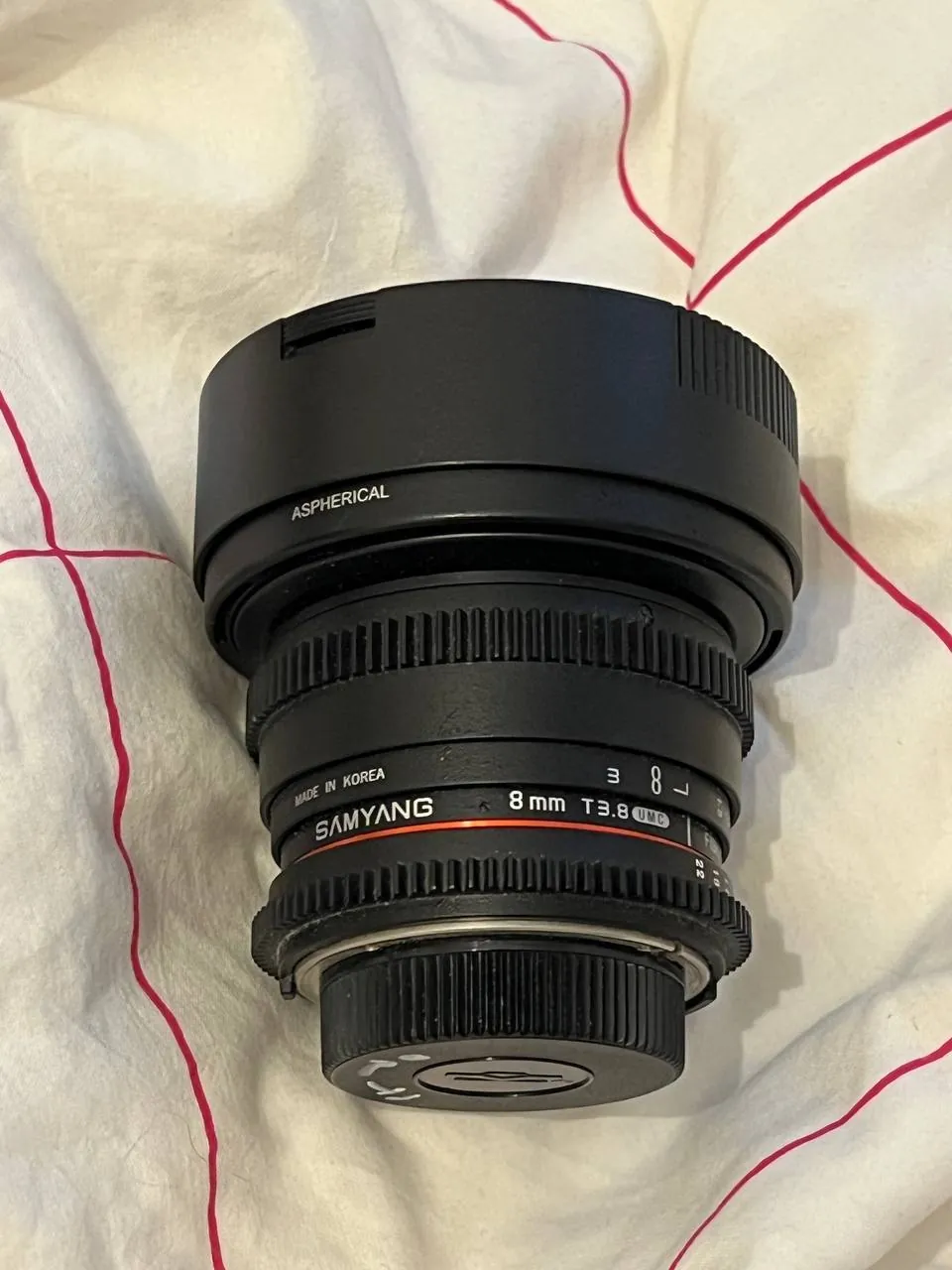 Объектив Samyang 8mm T3.8 Fish-eye Nikon 1