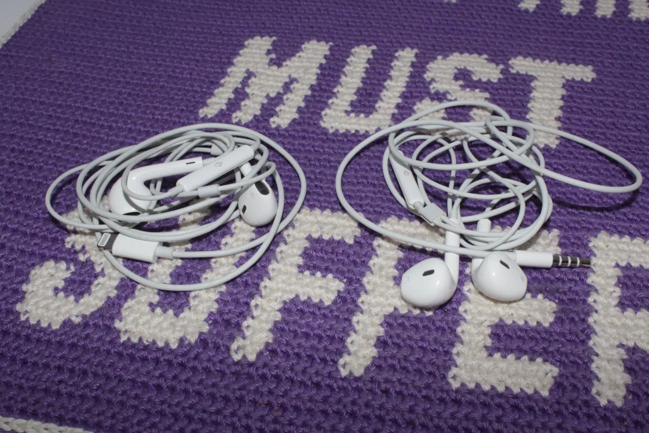 Apple EarPods проводные lightning и 3.5 1