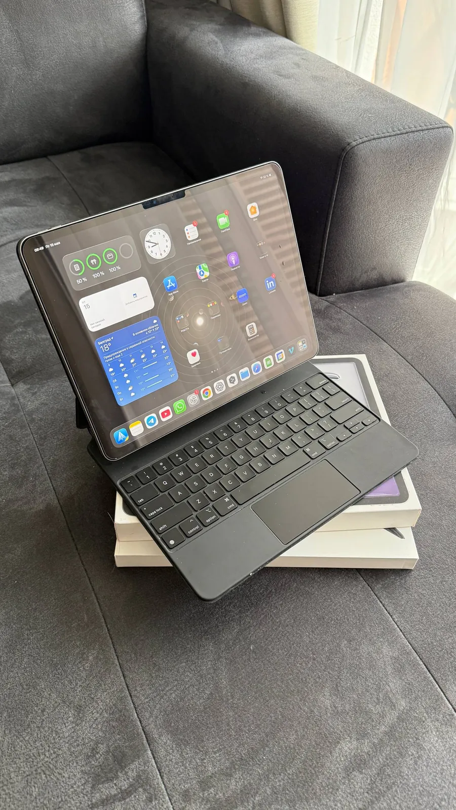 Apple iPad Air 13 M3 256GB идеальное состояние 6