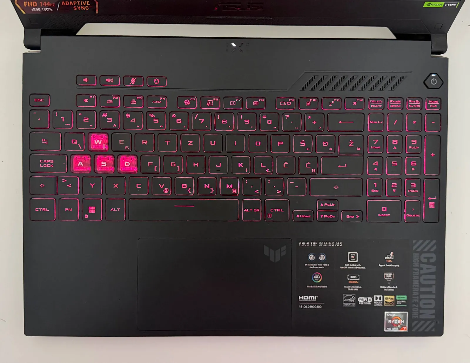 ASUS TUF Gaming A15 Ryzen7 RTX 4050 16GB 2