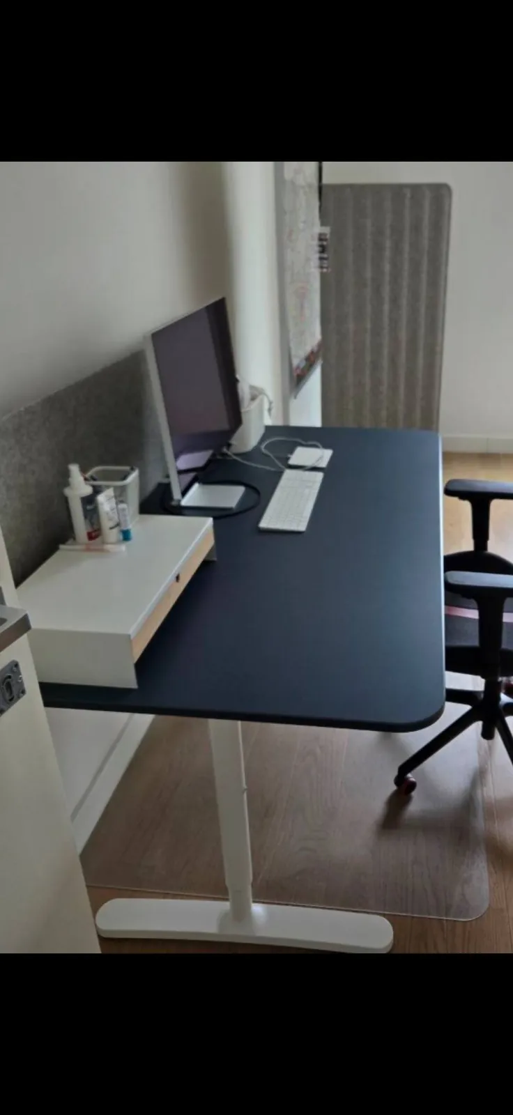 Стол IKEA с регулировкой 160x80 и стул НБГ 2