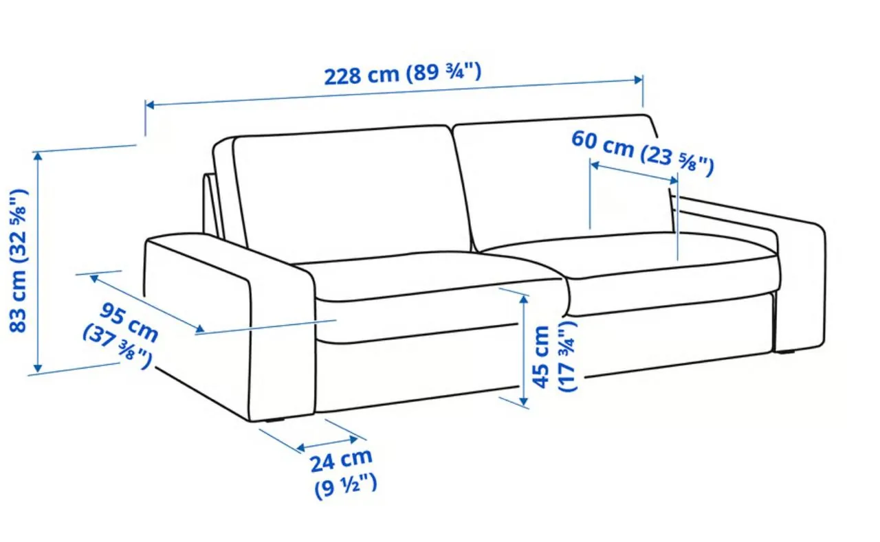Диван KIVIK IKEA темно-зеленый 25000 дин 1