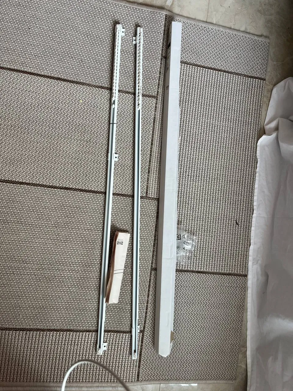 Карнизы IKEA раздвижные 120-180 см 3 шт 2