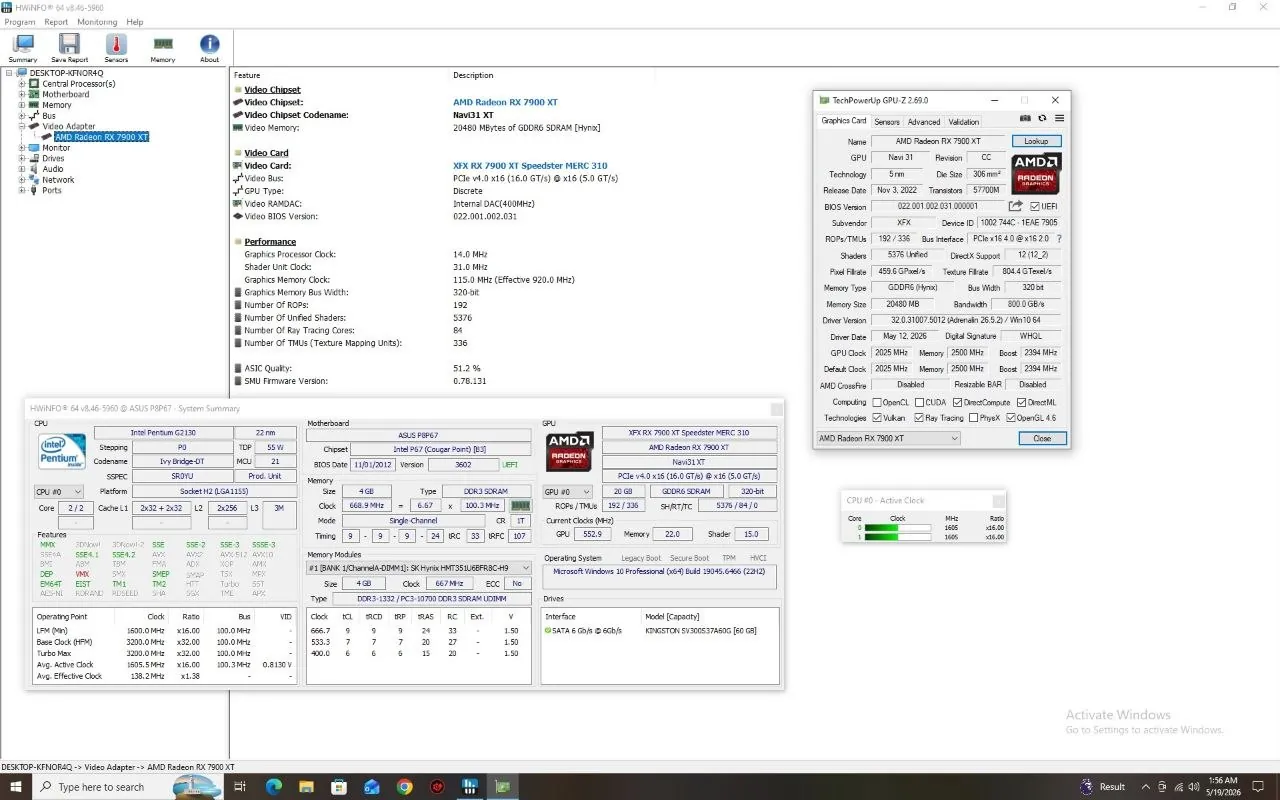 Видеокарта Radeon RX 7900 XT 20GB 10