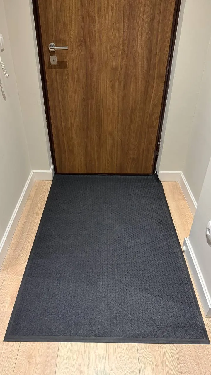 Коврик IKEA VATTENVERK 100x150 серый 1