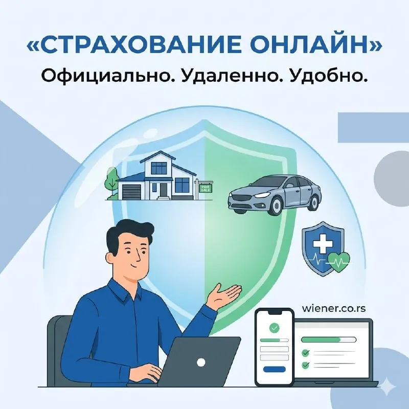 Страхование медицина авто недвижимость Сербия 1
