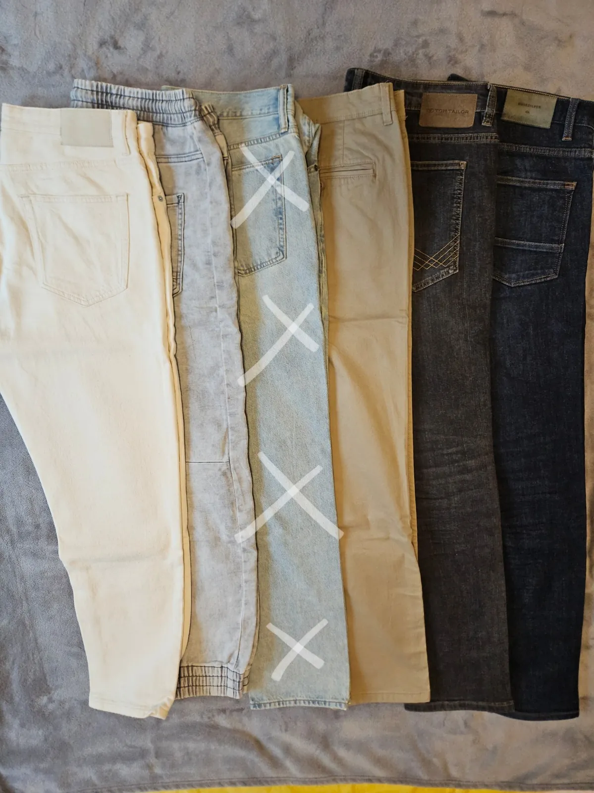 Джинсы и брюки W34 Reserved Zara Quiksilver 1