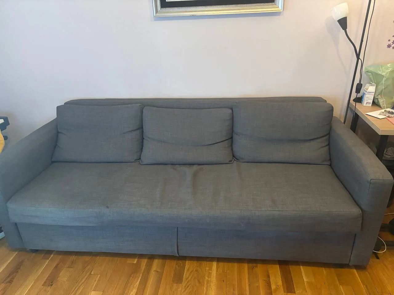 Диван IKEA FRIHETEN серый Белград 20000 дин 1