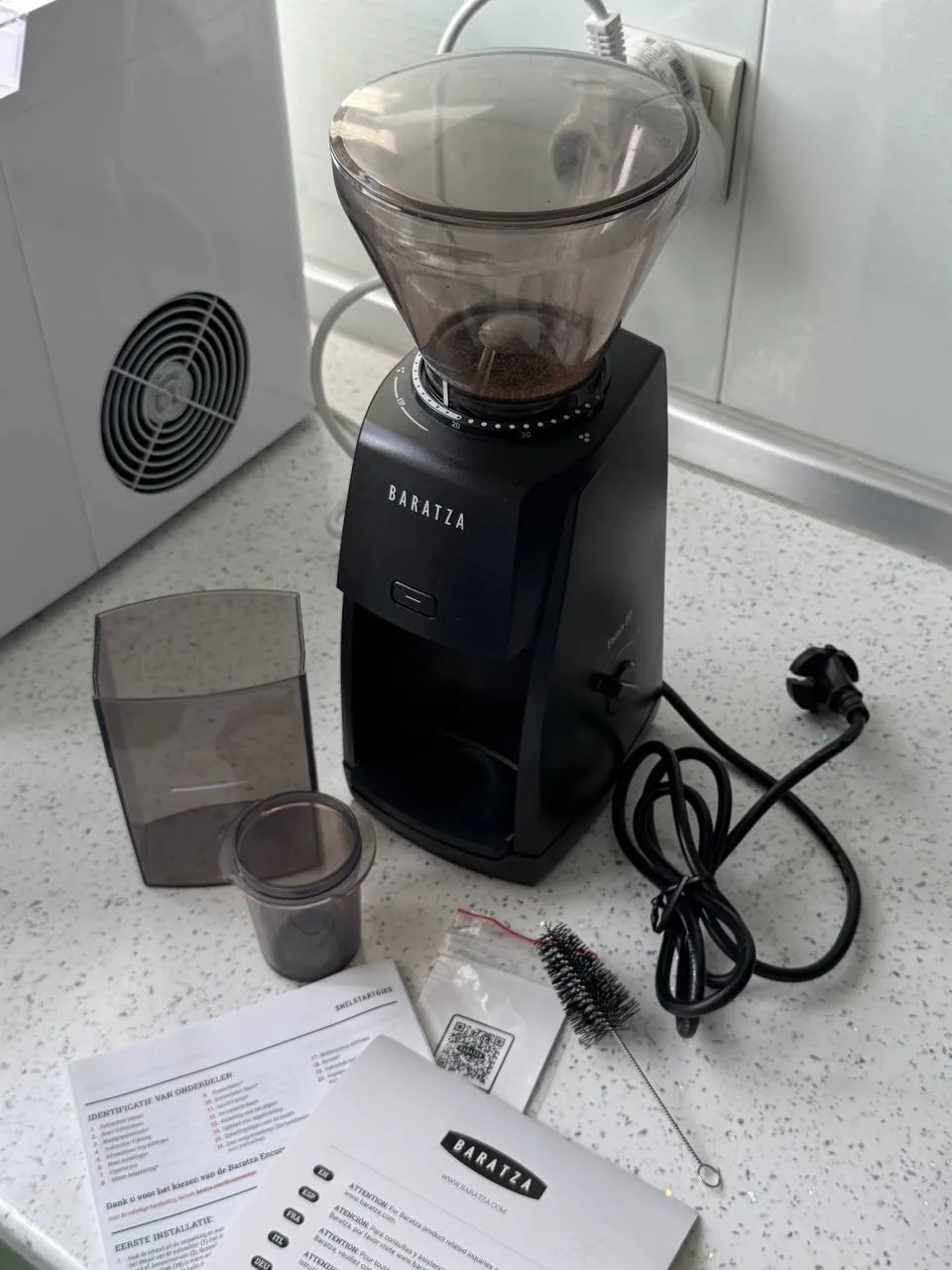 Кофемашина Sage Bambino Plus и кофемолка Baratza 5