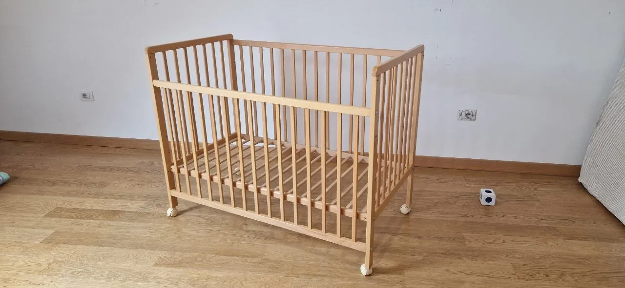 Детская кроватка 120x60 с матрасом Нови-Сад 1