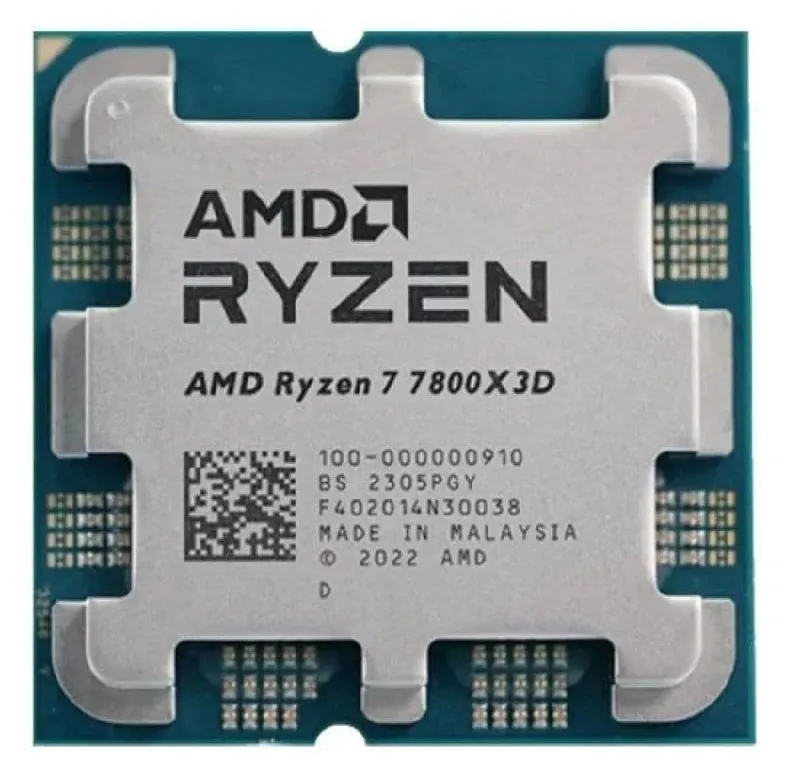Процессор AMD Ryzen 7 7800X3D новый 1