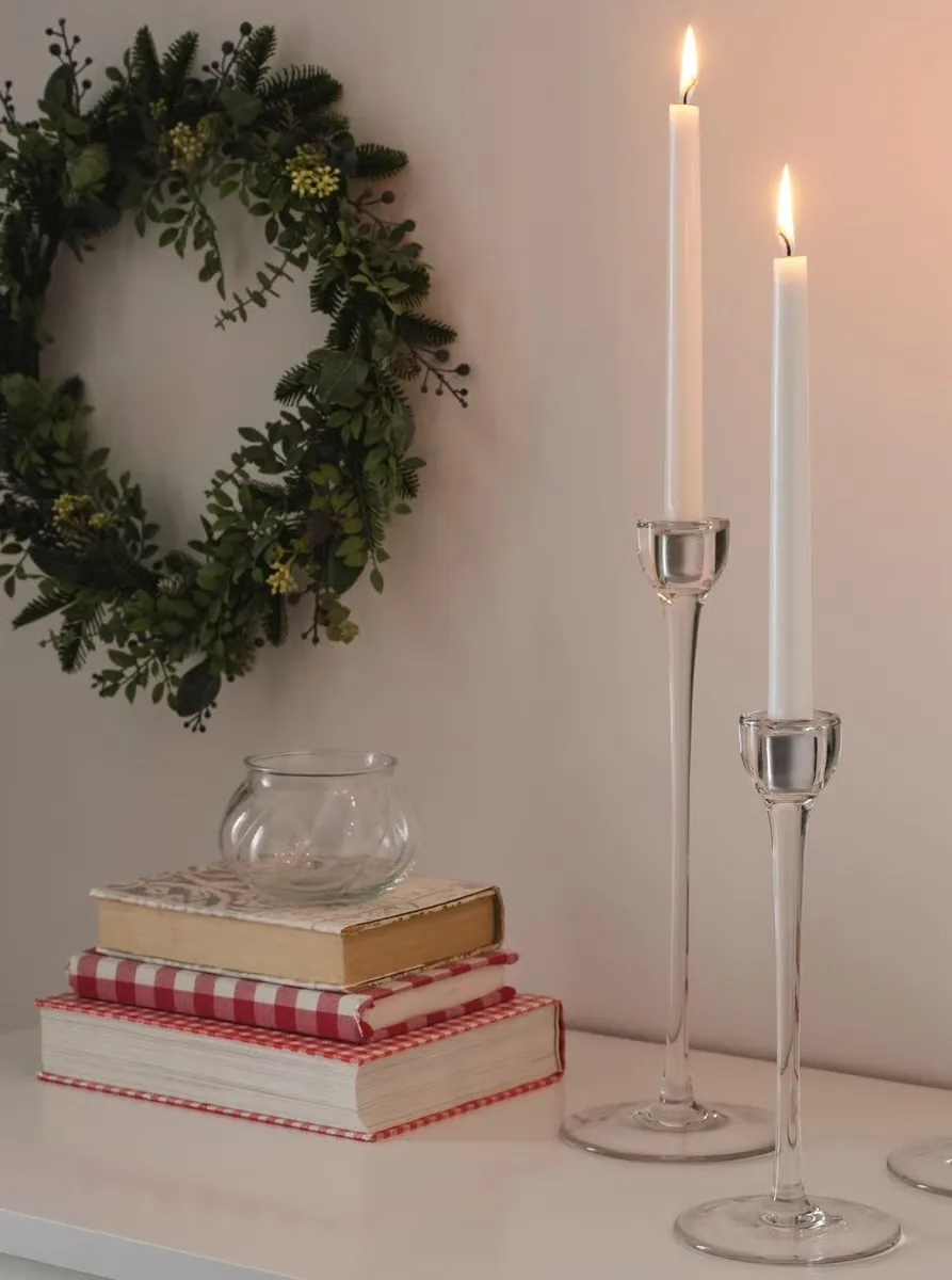 Подсвечники IKEA Blomster и ваза UPPVAKTA 3
