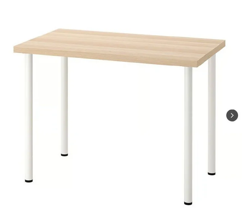 Стол IKEA LINNMON ADILS 100x60 светлое дерево 2