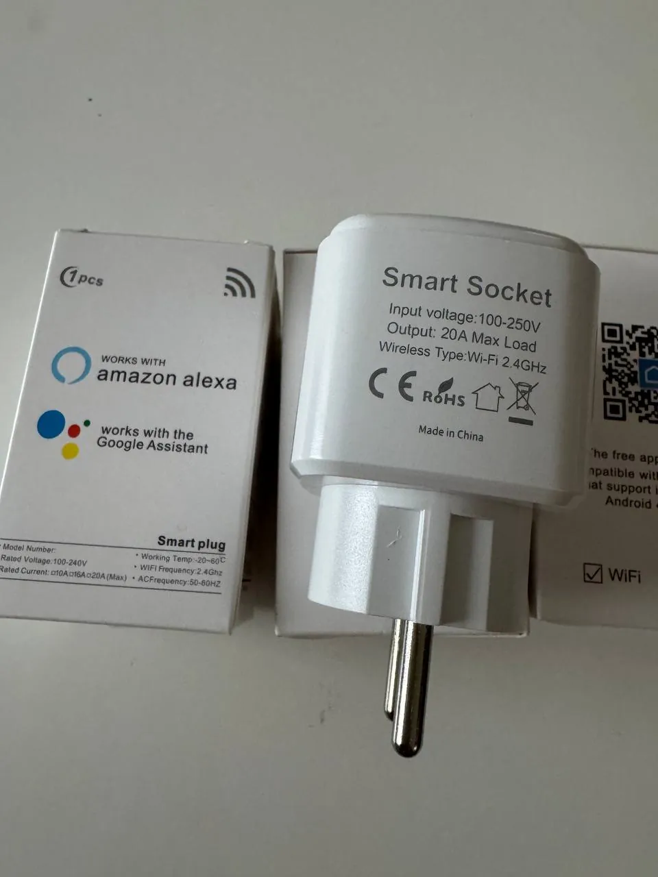 Умная розетка Wi-Fi совместима с Алисой 2