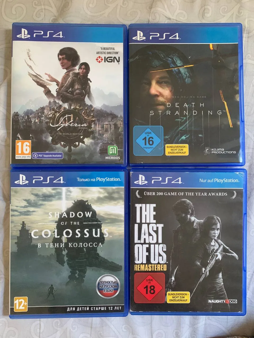 Игры PS4 Shadow Colossus Last of Us Death 1