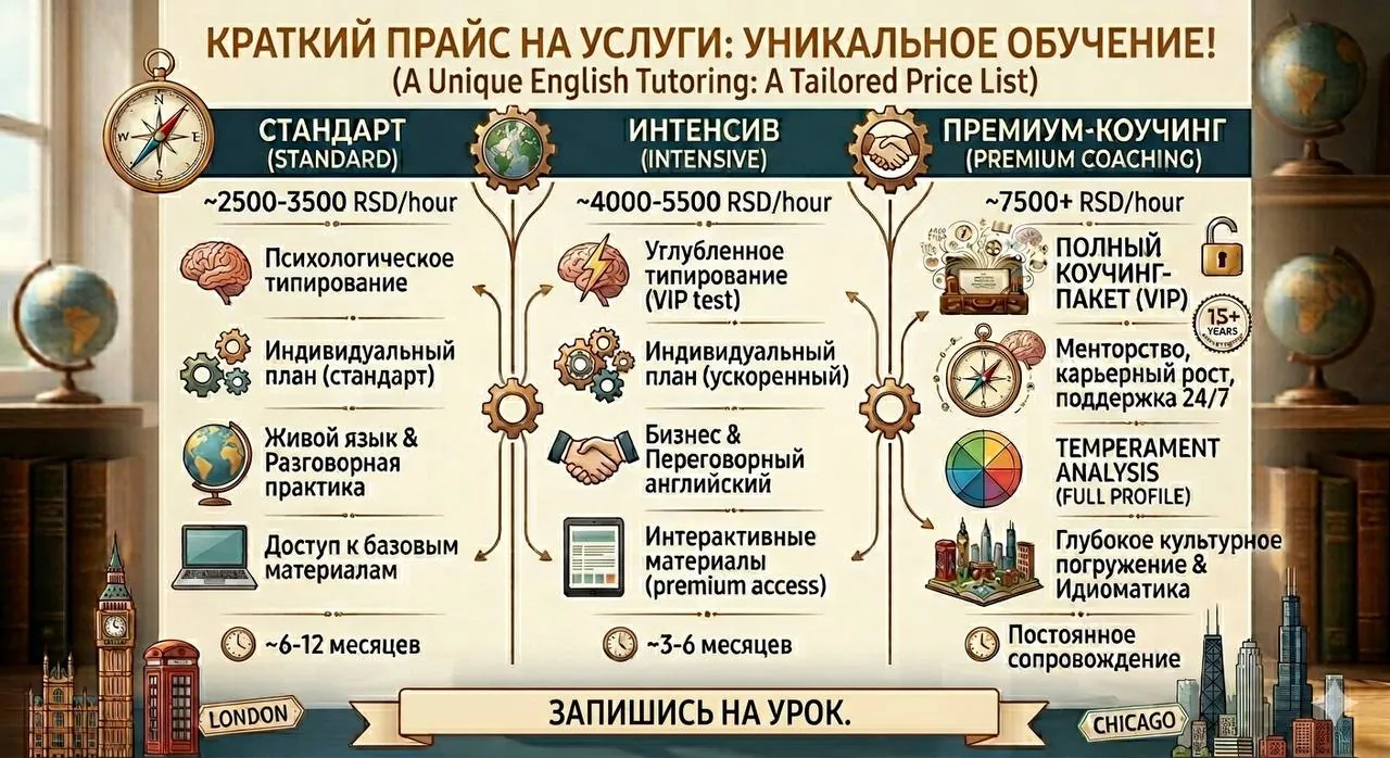 Уроки английского языка опыт 15 лет Белград 1