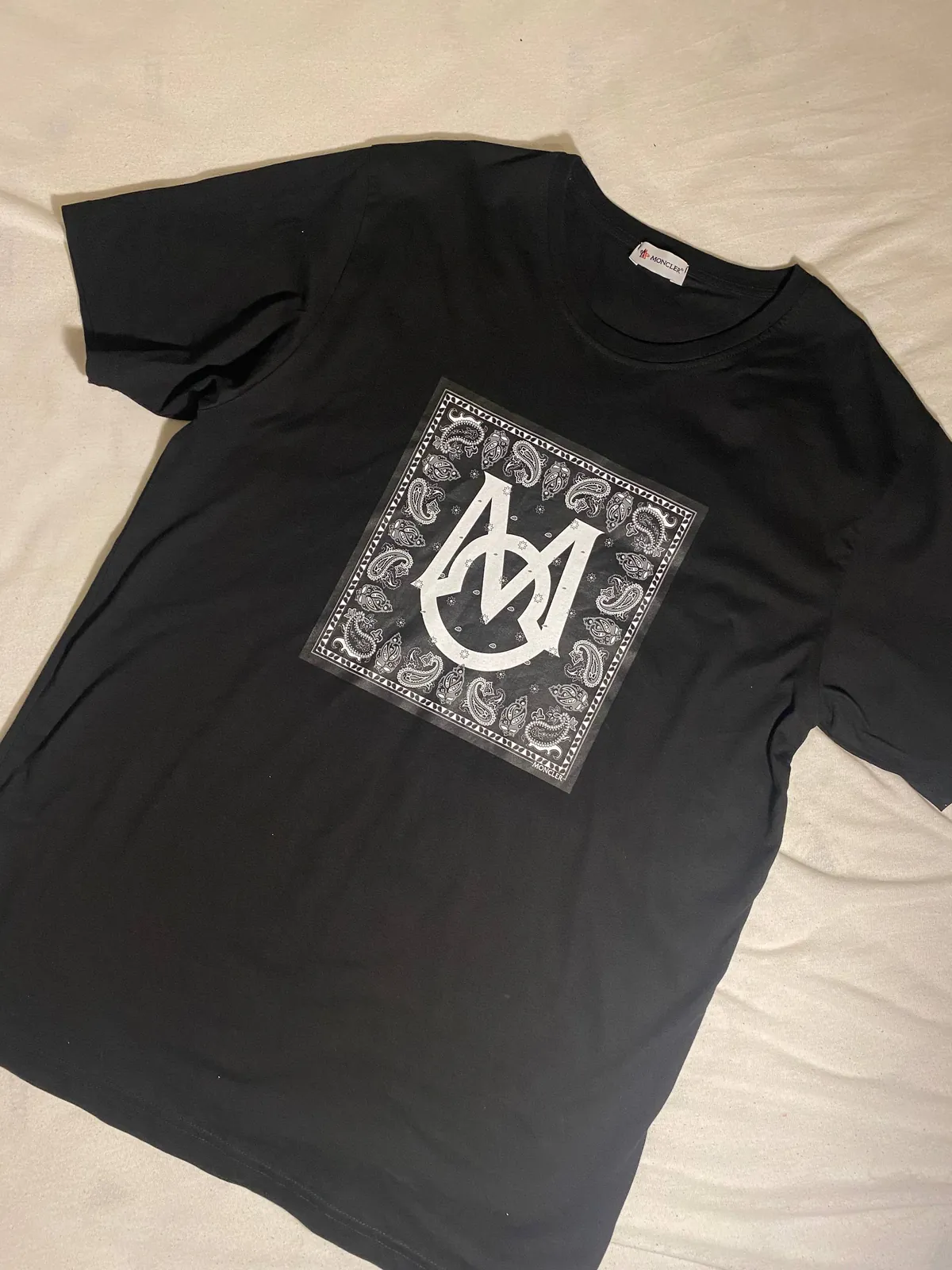 Футболка Moncler Bandana Print XXL 2
