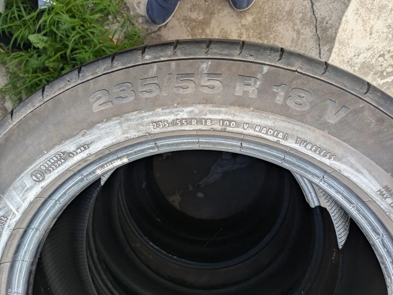 Шины Continental 235/55 R18 летние 7
