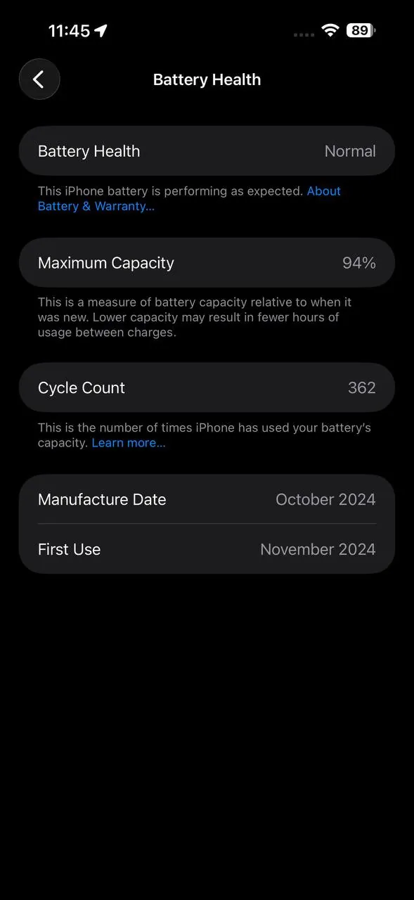 iPhone 16 Pro Max 512GB Black Titanium 6