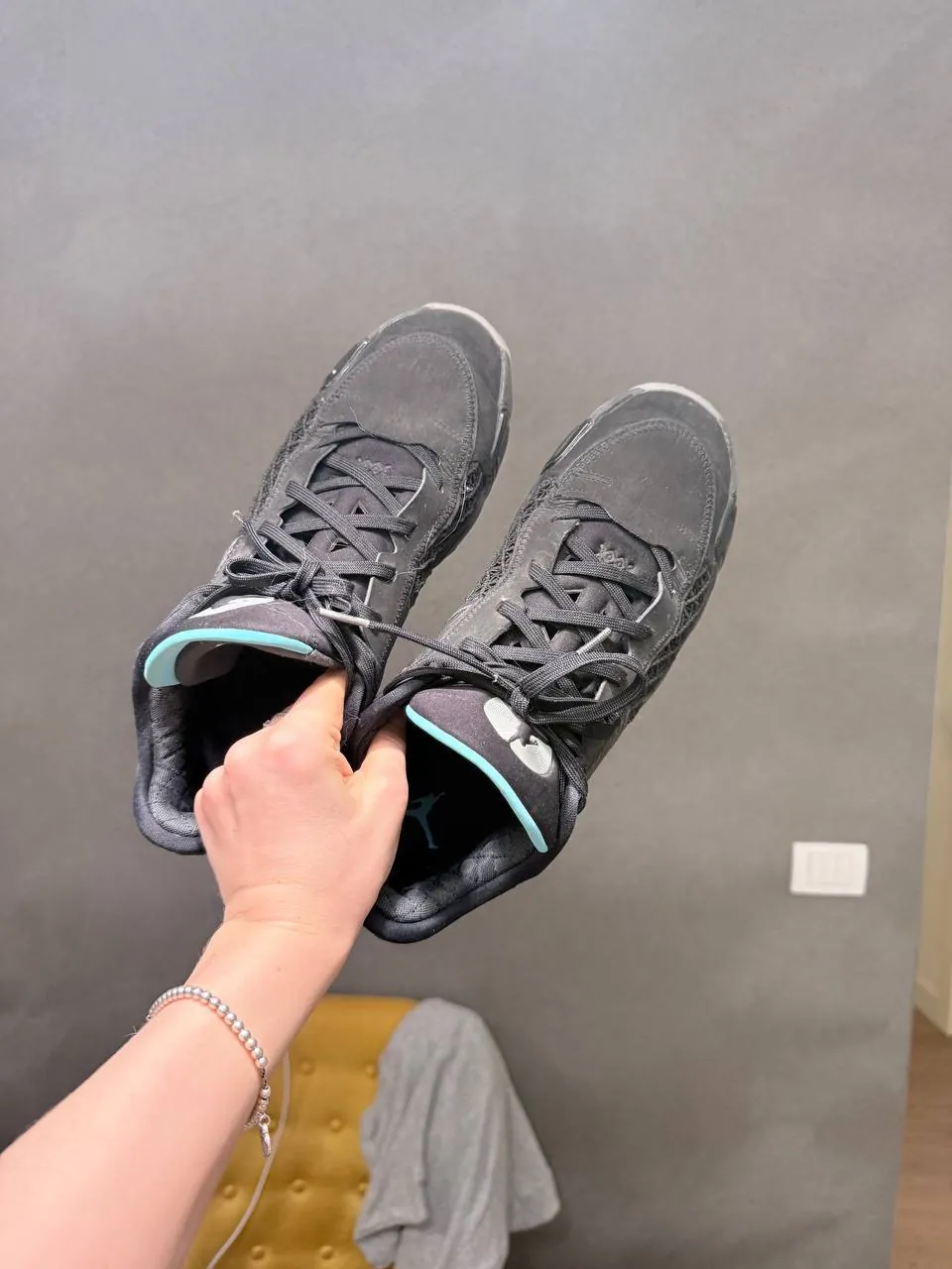 Кроссовки Air Jordan 38 Low Black Gamma Blue 2