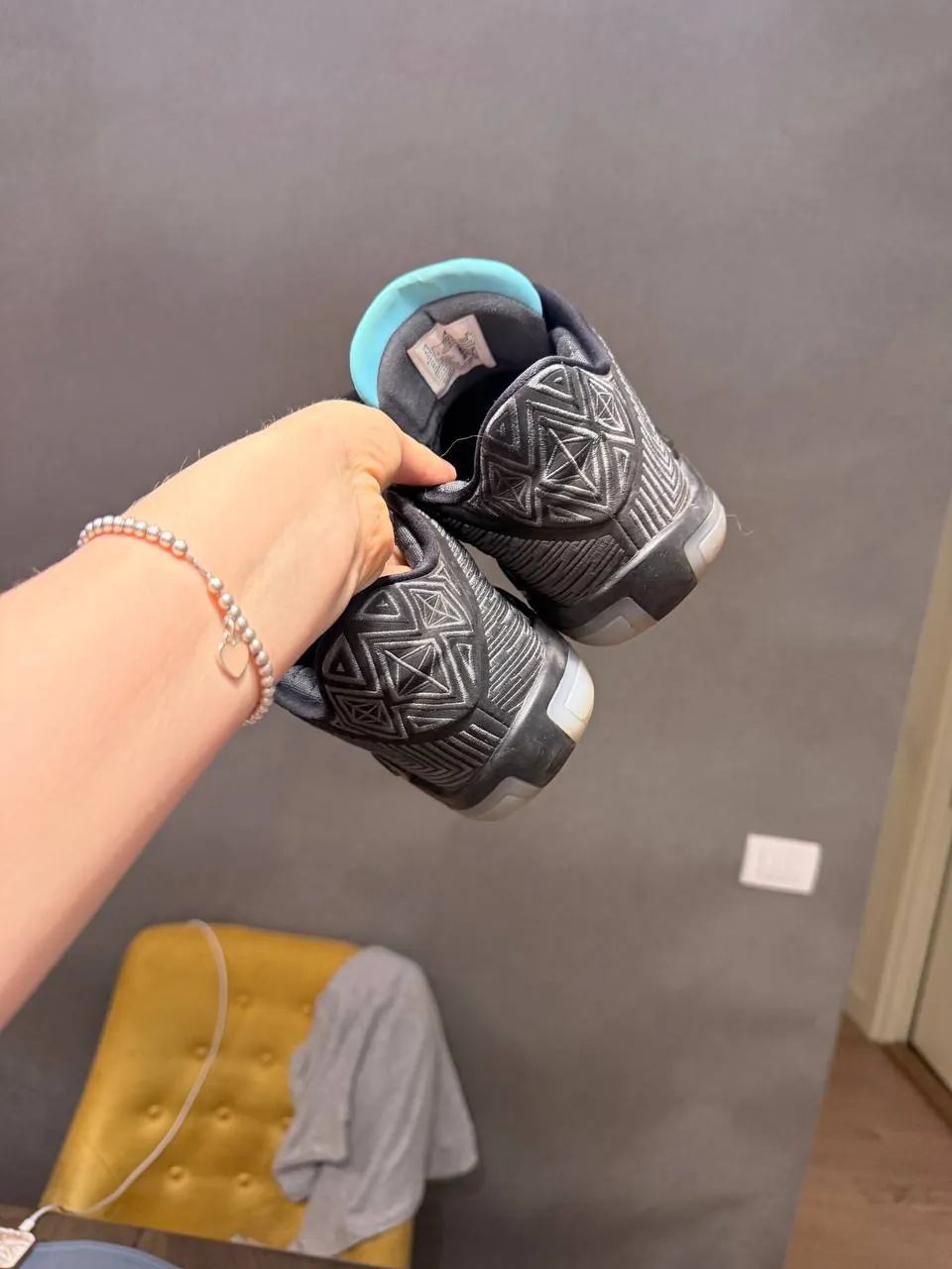Кроссовки Air Jordan 38 Low Black Gamma Blue 4