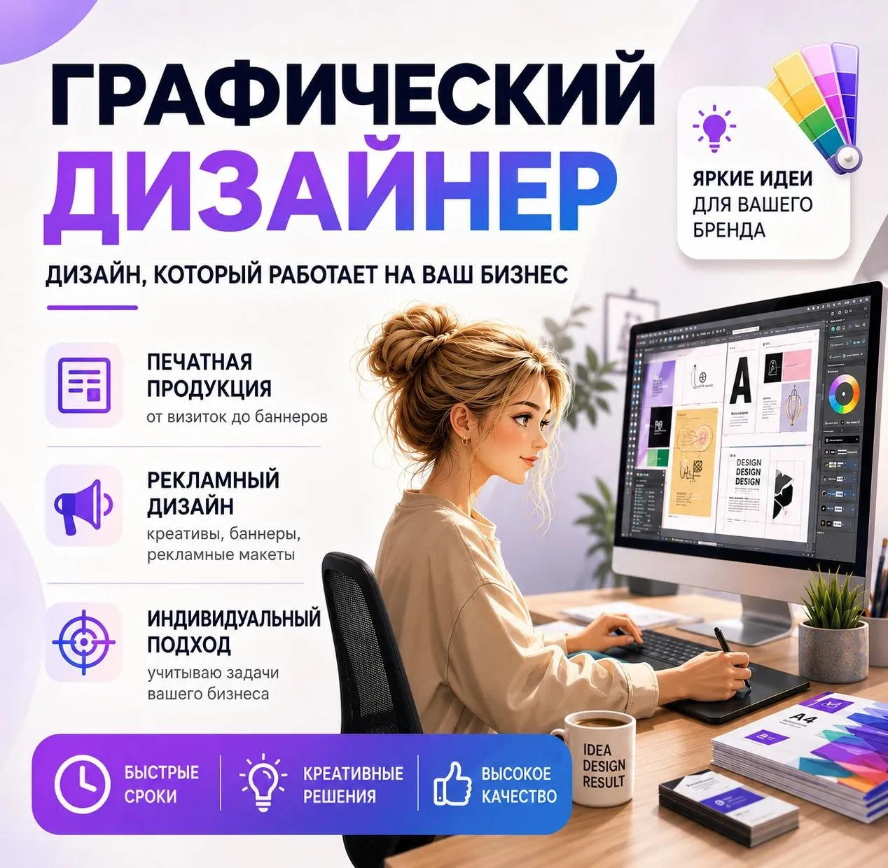 Графический дизайн логотипы баннеры Белград 1
