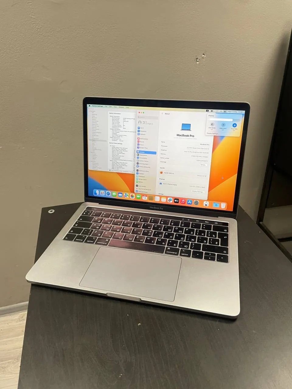 MacBook Pro 13 2018 i5 8GB 512GB 1