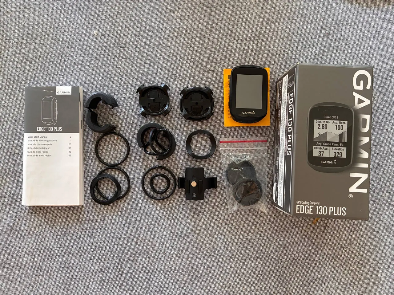 Велокомпьютер Garmin Edge 130 Plus 1