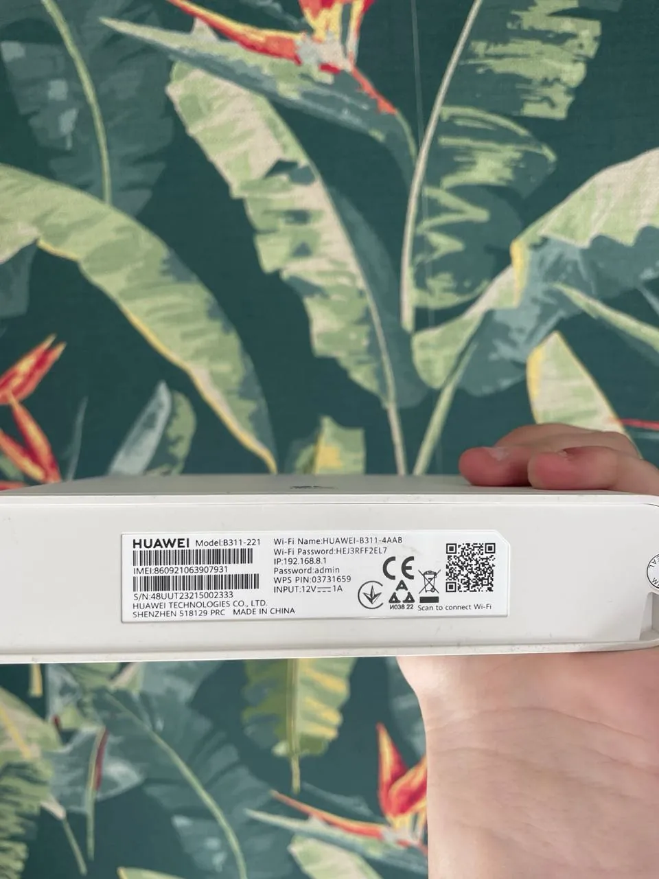 Роутер Huawei 4G Lite с SIM-картой 4
