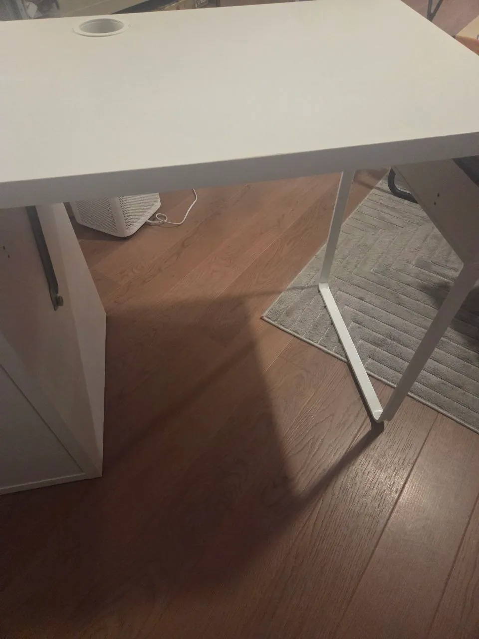 Стол IKEA Micke 50x150 с ящиками 2