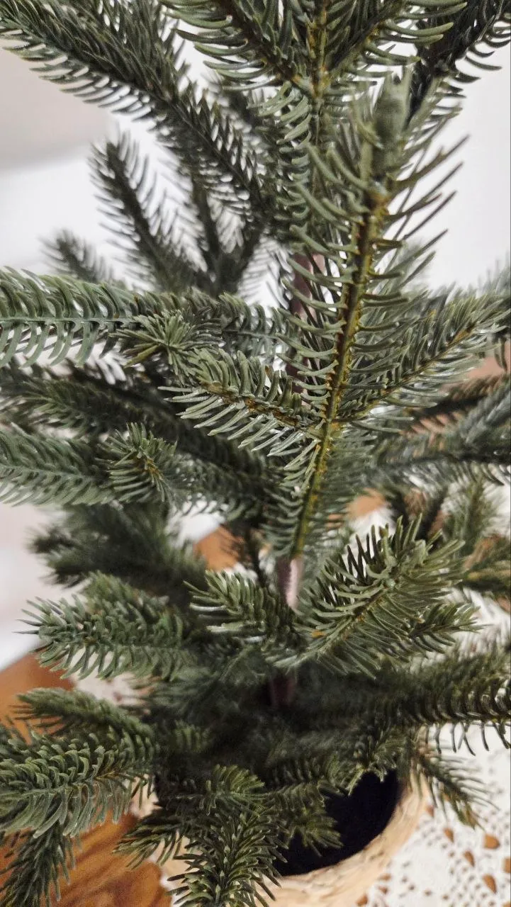 Искусственная ель IKEA с горшком 2