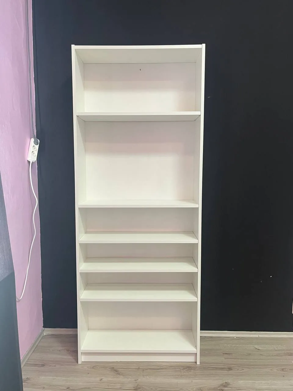 Стеллаж белый 166x70 полки весы кухонные 1