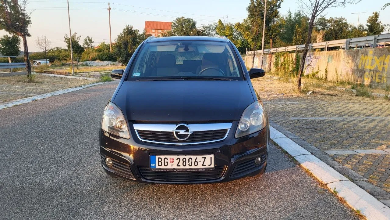 Opel Zafira 7 мест 2007 дизель автомат 3